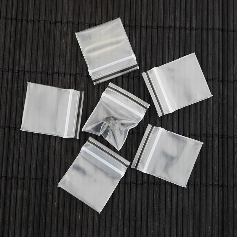 0.2 mm de Espessura de Plástico PE Zip Lock 2x2.8 cm Embalagem Sacos de 100pcs Transparente Jóias de Sacos de Embalagem de Saco Plástico Personalizado