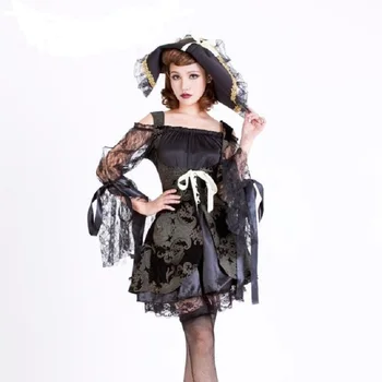 Halloween Sexy vestido de tule cosplay fantasia de bruxa boate hot girl uniforme festa fantasia  10