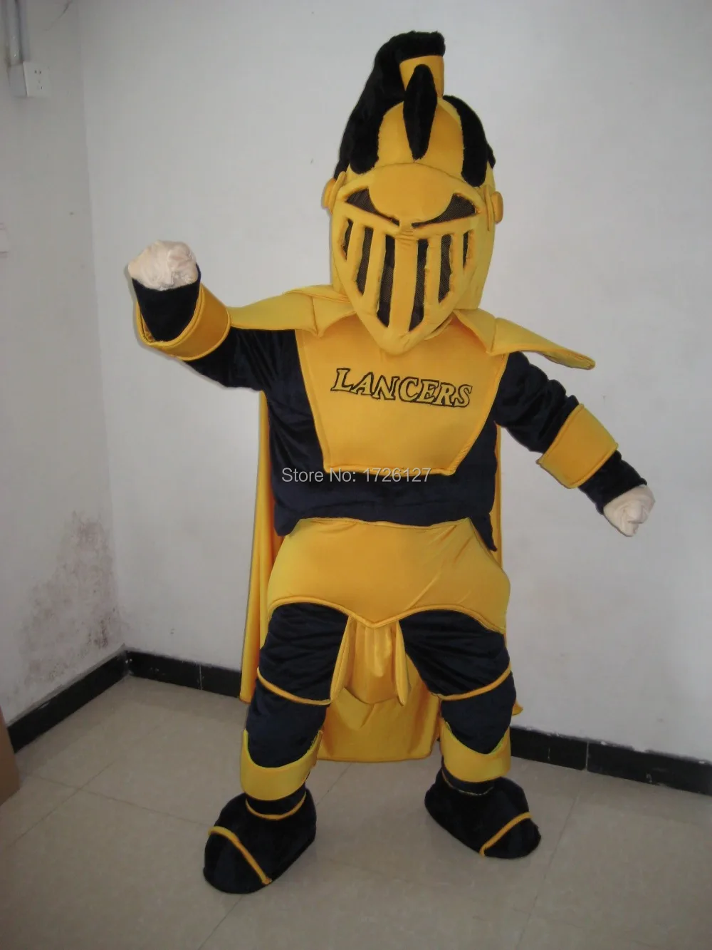 mascote de lanceiros cavaleiro da mascote do spartan traje personalizado fantasia traje de anime cosplay kits mascotte vestido de fantasia do carnaval fantasia
