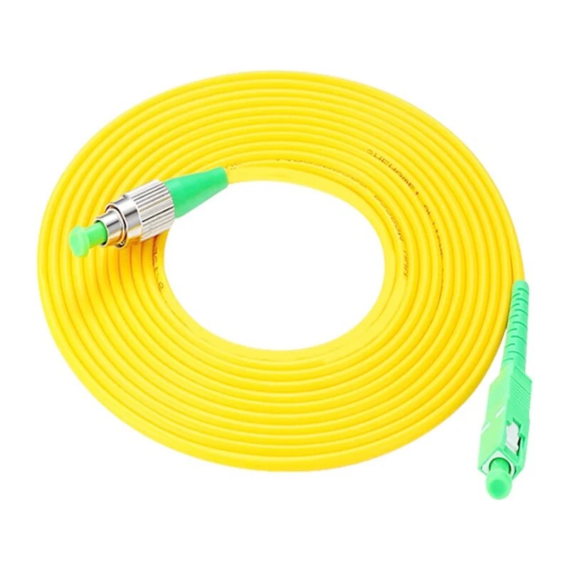 10PCS /saco SC/ APC-FC/ APC modo Simplex de remendo da fibra óptica cabo de 2,0 mm / 3.0 mm de fibra óptica FTTH Jumper Cabo frete grátis