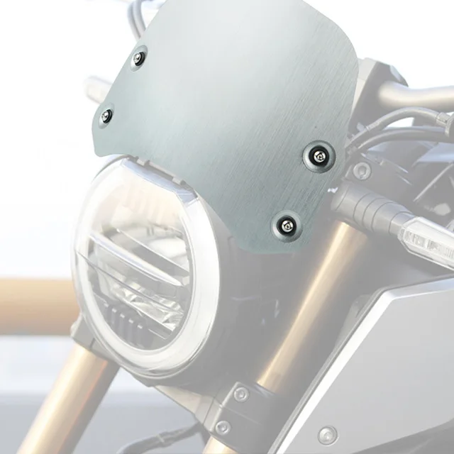Pára-brisas da motocicleta Viseira pára-Brisas Viser Frente Deflector de Vento PARA a HONDA CB650R CB 650R CB1000R Neo Café Esportes 2018-2022