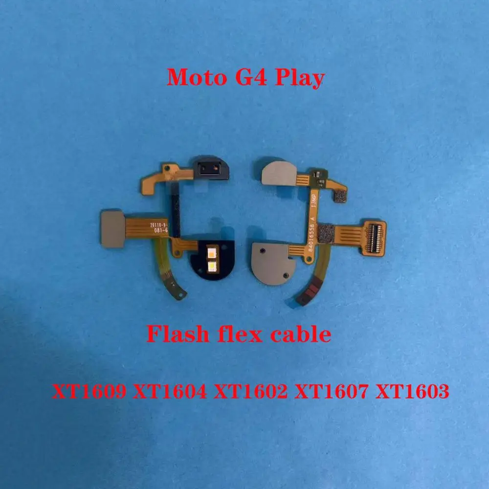 Original Para Motorola Moto G4 Jogar fotossensível cabo flex sensor de distância flash cabo flex