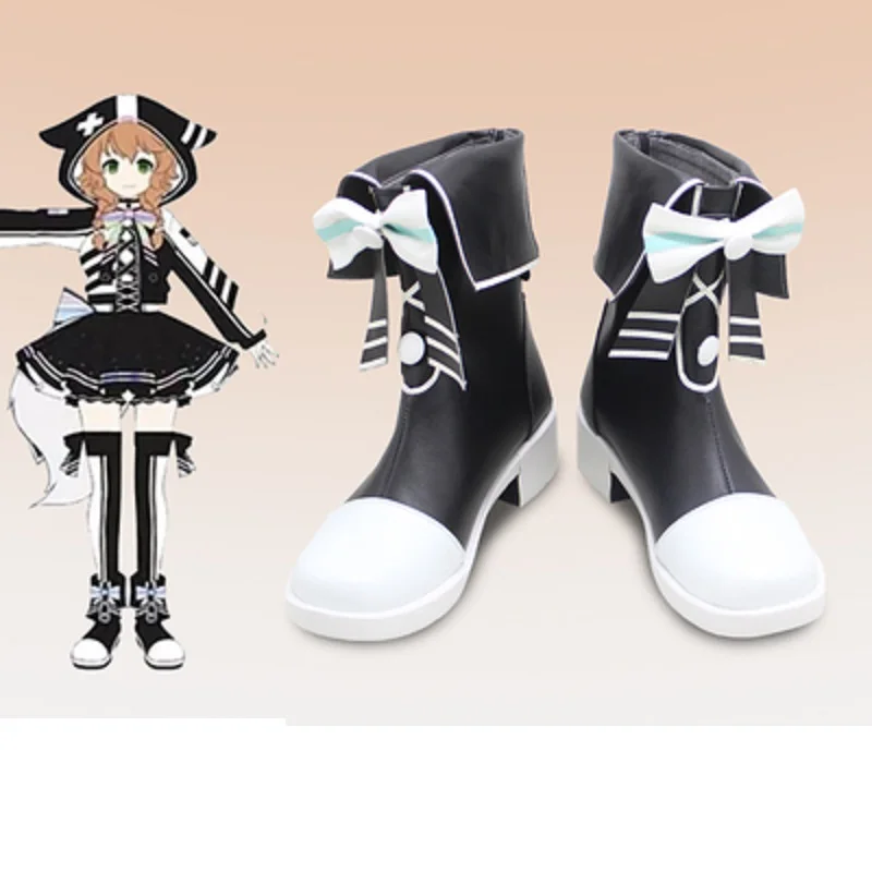 Unisex Anime Cos Warabeda Meiji Trajes Cosplay Sapatos Botas Tamanho Personalizado