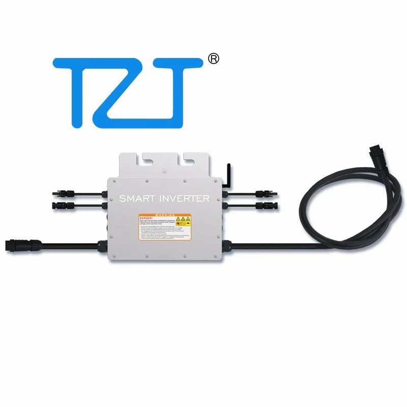 TZT SG1200MQ Solar Microinverter Painel Solar Micro-Inversor de Potência máxima de 1200W