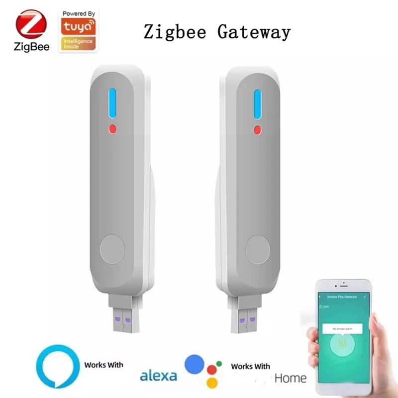 MINI Hub Tuya Zigbee 3.0 USB Smart Gateway de Hub sem Fio Zigbee de ligação Remota Para Casa Inteligente Funciona