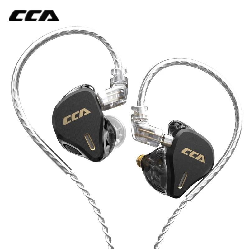 CCA CS16 16BA Unidades APARELHAGEM hi-fi Nos Fones de Ouvido Baixo Pesado Fones de ouvido 8 Equilibrada Armadura de Metal Destacável Desanexar Jogo de Esporte Fones de ouvido
