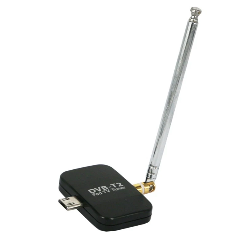DVB T2 Micro-USB Sintonizador Receptor de TV Móvel Stick Para Tablet Android, Telefone