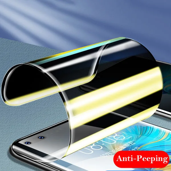 Anti Peeping Cerâmica Filme para Huawei P50 Pro P50pro Protetor de Tela Anti Scratchs Anti-Spy Suave Película Protetora à prova de Explosão
