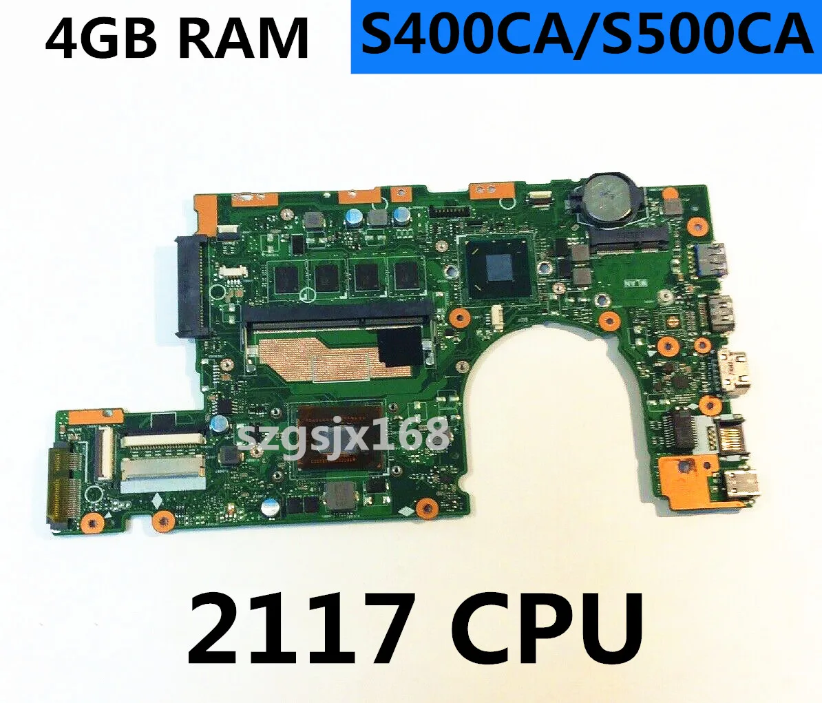REV3.1 S400CA 2117 de CPU e a placa principal Para ASUS S400 S400C S500 S500C S500CA placa-Mãe