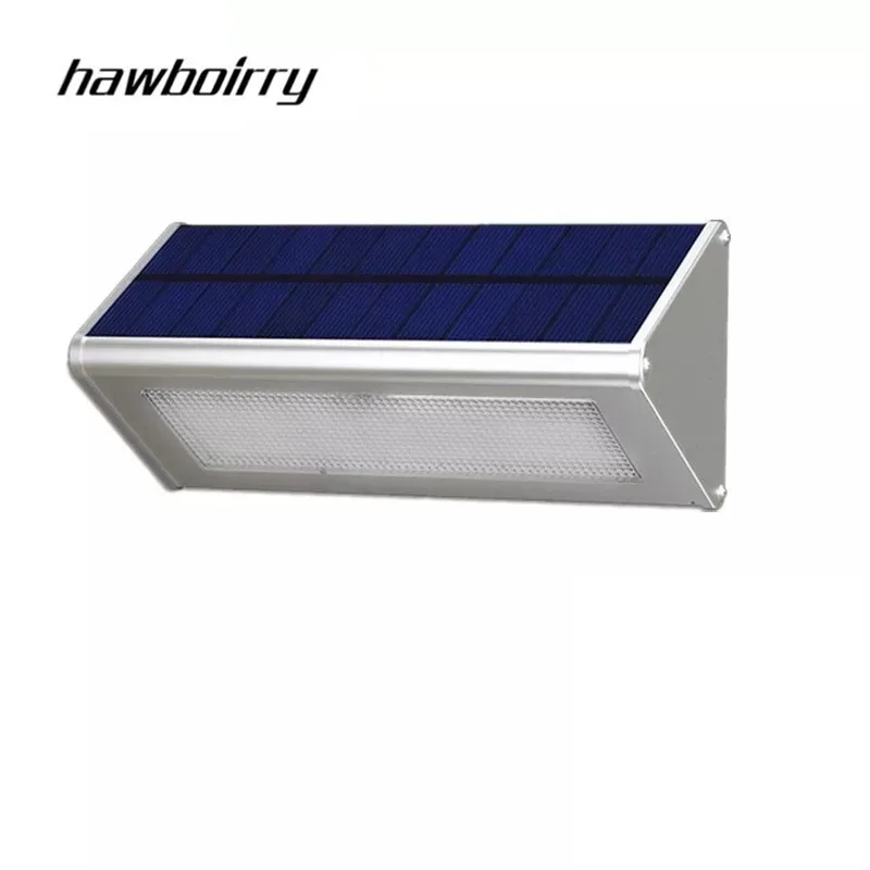 HAWBOIRRY 48LEDS Bateria de Lítio Luz Solar Automático de Radar de Indução da Luz Jardim da Luz do Jardim do Corredor de Luz