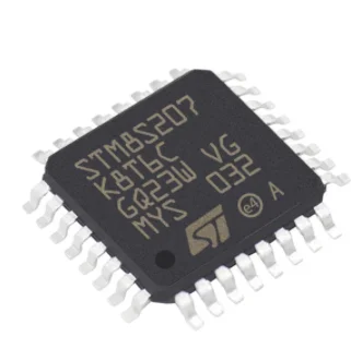 Novo Original Chip IC STM8S207K8T6C STM8S207K8T6 STM8S207 LQFP32 STM8S207K8T6CTR Componentes Eletrônicos 1 pcs