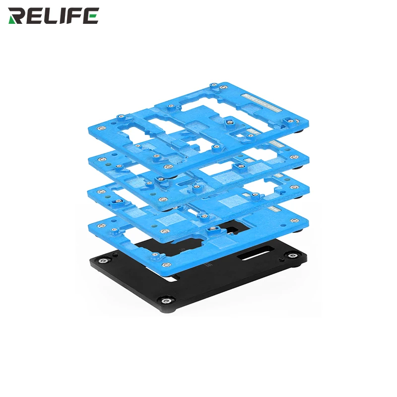 RELIFE RL-601U Modular Precisão de Posicionamento da Pinça de IP do Telefone Móvel de Reparação de placa-Mãe de Fixação com Base para IPX-12 Série