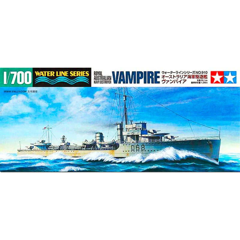 Tamiya 31910 1/700 Royal Australian Navy Destruidor De Vampiros