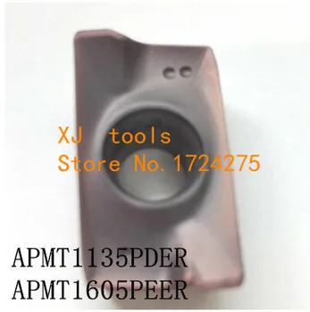 10pcs Carboneto de lâmina APMT1135 / APMT1605 , fresadoras CNC inserir, de controle numérico de ferramentas de torno, adequado para aço inoxidável  5
