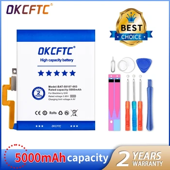 OKCFTC 5000mAh BAT-58107-003 para o BlackBerry Passaporte 4G Q30 SQW100-1 SQW100-3 Windermere de Boa Qualidade Bateria de +Dom ferramentas  5