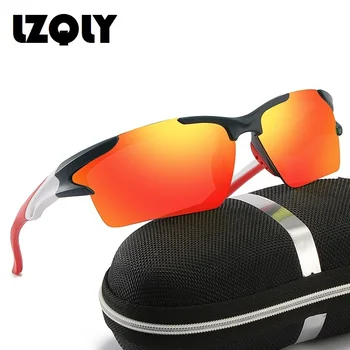 Moda Esporte Óculos Polarizados Para Homens Mulheres Clássico sem aro, Caminhadas, Pesca de Óculos de Sol Vintage Design da Marca de Óculos UV400  10
