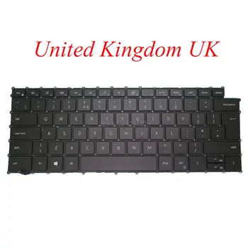 Teclado do Laptop Para o DELL XPS 15 9500 0K3VC4 K3VC4 DLM19C76GBJ442J698 LK132SH2A15 Reino Unido reino UNIDO Preto Com Backlit Novo  1