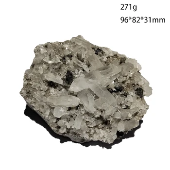 C6-8A NOVO! 100% de quartzo Natural Cluster Arsenopirita Amostra Pedras e cristais yaogangxian de minas  10