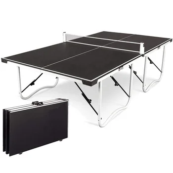 Dobrável Padrão de Tamanho de mesa de Tênis de Mesa Portátil Interior de Ping-pong Mesas de Fácil Transporte Para o Adulto Criança  4