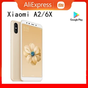 Xiaomi Mi 6X / A2 Smartphone, Android Telefone Celular Snapdragon 660 Dual SIM, Carregamento Rápido 18W  5