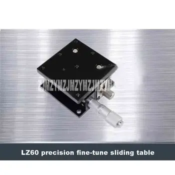 Óptica do Eixo Z LZ60 de Alta precisão Micrométrica ajustar o Deslocamento da Plataforma de apresentação de Tabela de Estágio de Nível Levantador De 20,4 N(3kgf) 60*60mm  5