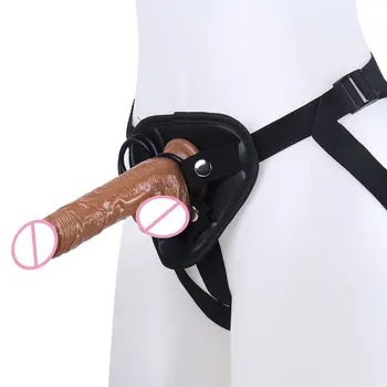 Para As Mulheres De Simulação De Preto 3 Anel De Usar Calças Pênis Pequeno Masturbação Casal Sexy Brinquedo Do Sexo  10