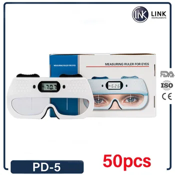 Optometria Digital Pd Medidor de Oftálmica Olho Aluno Distância de Medição Régua de DP-5 Óptico Pupilometer 50pcs  5