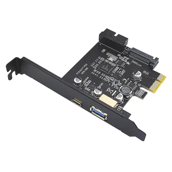 USB3.0 Tipo C Frente Adaptador de Cartão PCIE Interno Com 19Pin ao Adaptador de Cartão de RENESAS D720201 Chip de Alta Performance  3