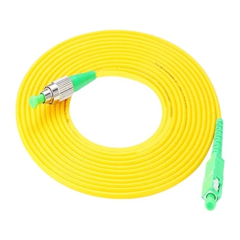 10PCS /saco SC/ APC-FC/ APC modo Simplex de remendo da fibra óptica cabo de 2,0 mm / 3.0 mm de fibra óptica FTTH Jumper Cabo frete grátis  10