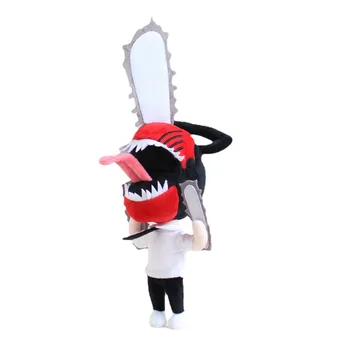 Motosserra Homem Denji Vestir Bonecas Cosplay Makima Pochita Brinquedos De Pelúcia Anime Mascote Dos Desenhos Animados Presentes De Aniversário Pochita De Pelúcia Accessorie  5