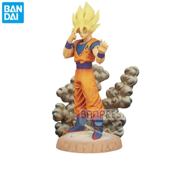 BANDAI Son Goku Última Teletransporte Dragon Ball Figura de Ação do Modelo de Brinquedos das Crianças  10