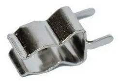 6 * 30MM de cerâmica clip do fusível fusível grampo de conservas de prata-terminais banhados do PWB do painel de montagem do clip  5