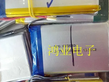 3.7 V bateria de lítio do polímero 635593 3500MAH de energia móvel Tablet PC DIY Recarregável do Li-íon da Célula  5