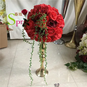 SPR 10pcs/lot Artificial flor bola centerpiecce decoração para a suspensão da flor bolas de casamento  5