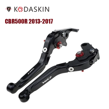 KODASKIN Esquerda e para a Direita Dobrável Expansível Freio da Embreagem Alavancas para a Honda, CBR500R 2013-2017  10