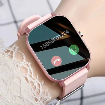 2022 Novo Smart Watch Mulheres Full Touch Pulseira de Fitness Tracker Pressão Arterial Para Xiaomi Telefone Inteligente PK GTS 2 Smartwatch Homens Quente  10
