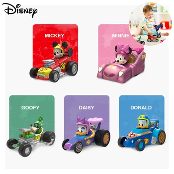 Mickey de Disney do Rato de carros de Brinquedo, do Pato Donald rolagem Inercial Brinquedos Margarida Minnie e Pateta Crianças Carro de Brinquedo de Presente  10