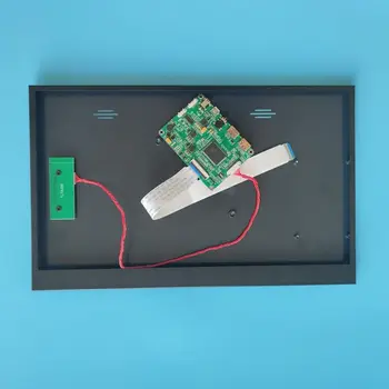 A EDP Controlador de placa + liga de Metal de volta caso capa caixa 2 Mini HDMI, compatível com o kit para LP125WF1 12.5