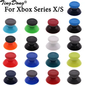 50ps=25pair Joystick Analógico manípulos Caps para Xbox Série X S Controladores de Cogumelo de Chapéu Rocker Tampas de Substituição de Peças de Reparo  1