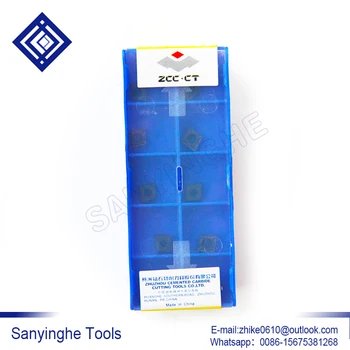 10pcs/lotes CCMT060204-HM YBC252 do carboneto do cnc pastilhas de torneamento cnc lâmina de tornearia ferramenta  4