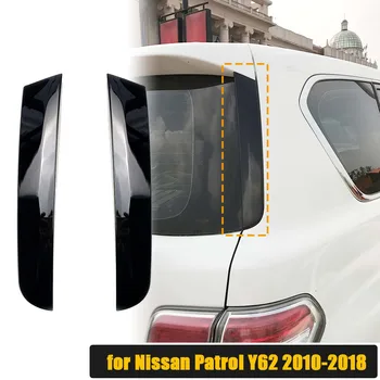Janela traseira Defletor para Nissan Patrol Y62 2010-2018 Lado da Asa Divisor de Spoiler Adesivo Tampa Guarnição Protetor de Acessórios para carros  5