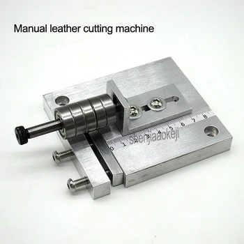 Manual cortador de Couro ambiente de Trabalho DIY artesanais de couro máquina de corte de couro acompanhamento de ferramentas pode ser cortada com a largura dentro de 60MM 1pc  4
