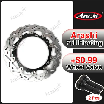 Arashi 1PCS Motocicleta CNC Flutuante, Freio Dianteiro de Disco de Disco de Rotor Para a BMW R1150RT ABS/HP2 Megamoto 1200/ HP2 SPORT 1200/ K 1200R  5