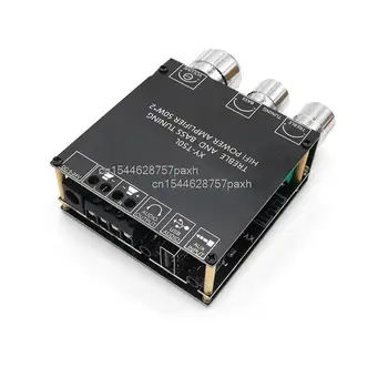 TPA3116 50W+50W 5.0 Bluetooth Amplificador de Subwoofer Conselho de Canal 2.0 de Alta Potência de Áudio Estéreo AUX USB Baixo do CARRO AMP 12v 24v  4