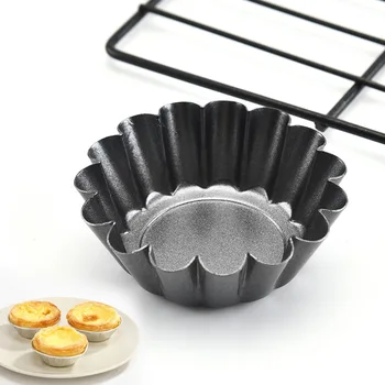 5 / 10pcs Metal Bolo, o Molde de Flor em Forma de Muffin Cupcake de Cozimento Moldes Cozinha Bakeware Maker DIY Decoração do Bolo de Ferramentas  5