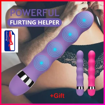 Multi-velocidade do Ponto de G Vagina Vibrador no Clitóris Butt Plug Anal Erótica de Bens de Brinquedos Sexuais para a Mulher os Homens Adultos de 18  10