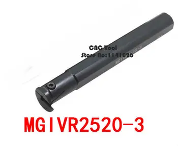 MGIVR2520-3/ MGIVL2520-3 CNC de Canais Internos, ferramentas de Torno Titular,3mm de Largura de Canais & Cortes de Corte da Ferramenta,MGMN300 Ferramenta h  4