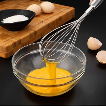 1pcs Multifuncional Rotary Batedor Manual de Ovos Bata Mini Cozinha Fio Balão de Manteiga Bata Batedor de Ovos Mexendo Ferramentas  5