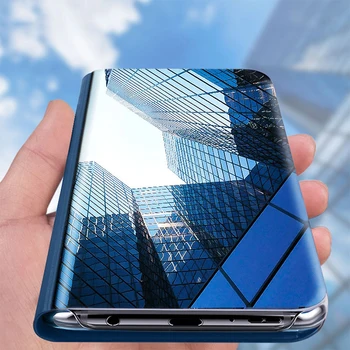 Smart Mirror Flip Case Para Samsung Galaxy A51 A12 A21S A31 A41 A11 A71 Nota 10 Lite M11 M21 M31 M30 A32 A42 A52 A72 A02S Tampa  5