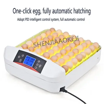 1PC 56S Ovos de Casa Incubadora Automática Incubadora de Ovos para Incubação, Máquina de Um LED do botão de Ovo Testador Com Controlo de Temperatura (110-220V  10